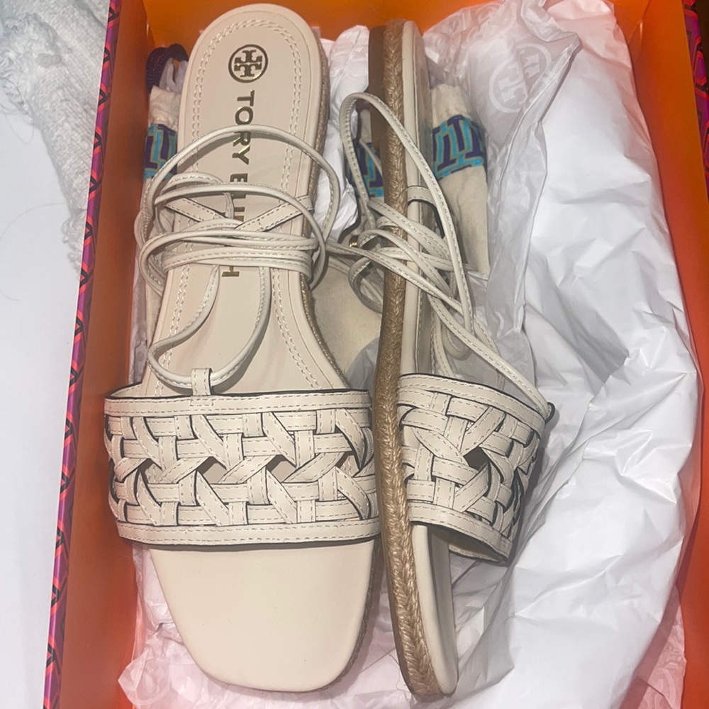 Tory Burch Basket Weave Espadrille